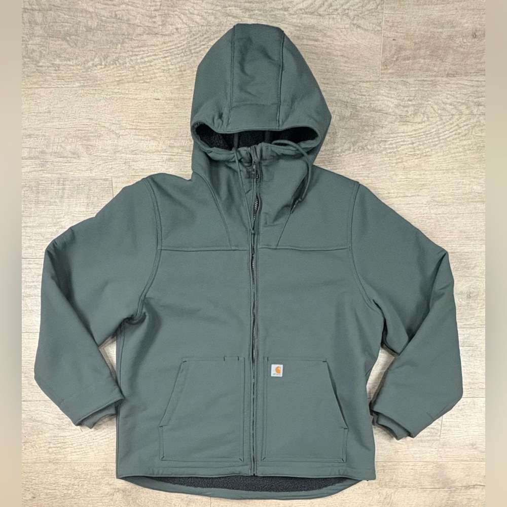 WOMEN'S XXL SUPER DUX™ RELAXED FIT SHERPA-LINED JACKET - 2 WARMER RATING ELM